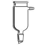 Vacuum Filtration Adapter Capacity 150mL. Inner joint size 24/40.