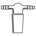 AD-0180: Inert Gas Adapter, Inner Joint, Two Hose Connections