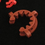 Keck Clips, Ground Joint, PP Holder size #45. Fits ground joints of size 45/50.
Color: brown.

Also available in 5 Pack.