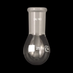 Evaporating Flasks, Single Neck Capacity 25ml. Joint Size 24/40.