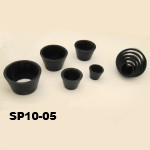 Filter Adapter Size #5. Top ODxID (mm) 58x53..Bottom ODxID (mm) 43x35.