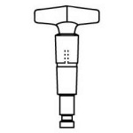 AC-0011: Glass Plug, T-Bore