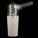 Angled Pouring Transfer Adapter Inner joint size 24/40. Narrow Tube.