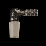 Inlet Adapter, Inner Joint, 90 Degrees Inner joint size 14/20.