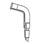 AD-0014: Distillation Adapter, Connecting, 105 Degree