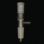 Distillation Adapter, Vacuum Take-off, Vertical Upper outer, lower inner joints size 24/40.