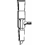 AD-0029: Distillation Adapter, Vacuum Take-off, Vertical