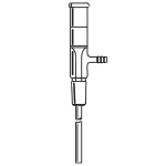 AD-0032: Distillation Adapter, Vacuum Take-off, Vertical, with Tube