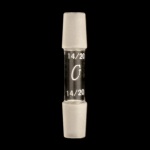 Straight Connecting Adapter, Inner Joints Inner joints size 14/20. Length between joints 30mm.