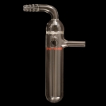 Bubblers, Mineral Oil Body Height: 140mm. Body OD: 26mm. Reservoir height: 100mm.