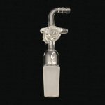 Flow Control Adapter, Stopcock, Inlet 90 degrees, Inner Joint Inner joint size 24/40. Glass stopcock.