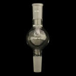 Adapter, Distilling Trap, Kjeldahl Capacity 100mL. Top outer and lower inner joint size 24/40.