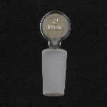 Hollow Glass Pennyhead Stoppers Inner joint size 24/40