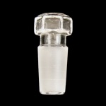 Hollow Glass Stoppers, Hexagonal Head Inner joint size 14/20.