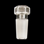 Hollow Glass Stoppers, Hexagonal Head Inner joint size 14/20.