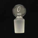 Solid Glass Pennyhead Stoppers Inner joint size 19/22.