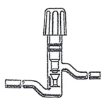 Valve, 180 Degree Adjustable bore size 0-4mm.