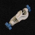 Bosshead Clamp Holder, Aluminum Small size. Holding size 4-12mm.