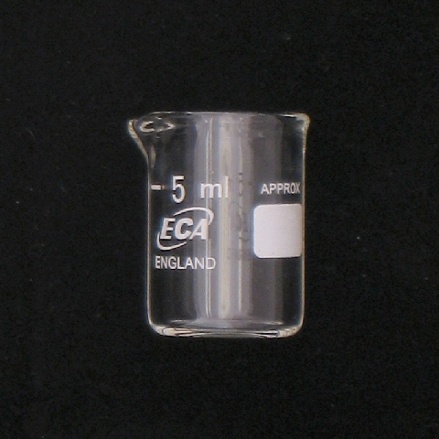 Glass cup 5ml