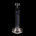 Measuring Cylinder. Hexagonal Base. Capacity 25 mL. Accuracy limits 0.5.