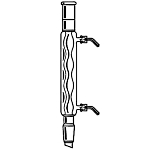 CD-0003: Allihn Condenser, Removable Hose Connections