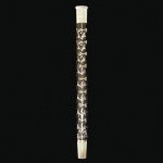 Vigreux Column Length of jacket 300mm. Top outer/lower inner joints 24/40.