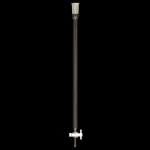 Chromatography Column, Taper Joint, PTFE stopcock ID 1/2in. Length 18in. Top joint 24/40. PTFE bore 2mm.