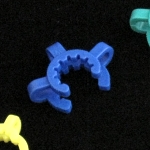 Keck Clips, Ground Joint, PP Holder size #19. Fits ground joints of size 19/22.
Color: Blue.
Pack of 100.