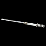 Thermometer Clamps With rod.
Length 230mm (9 in).
Opens to diameters from 6 to 18mm (1/4 to 3/4 in).