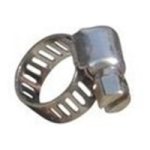 Adjustable Hose Clamps 8-12mm. Pack of 5.