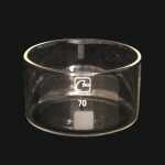 Crystallizing Dish, Without Spout Diameter: 70mm. Height: 40mm.