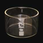 Crystallizing Dish, Without Spout Diameter: 100mm. Height: 65mm.
