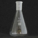 Erlenmeyer Flasks, Ground Joint Capacity 250ml. Outer joint size 24/40.