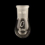 Evaporating Flasks, Single Neck Capacity 5ml. Joint size 14/20.
