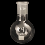 Round Bottom Flasks, Heavy Wall Capacity 15ml. Outer joint size 14/20.