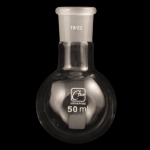 Round Bottom Flasks, Heavy Wall Capacity 50ml. Outer joint size 19/22.