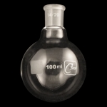 Round Bottom Flasks, Heavy Wall Capacity 100ml. Outer joint size 14/20.