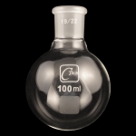 Round Bottom Flasks, Heavy Wall Capacity 100ml. Outer joint size 19/22.