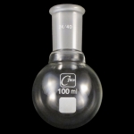 Round Bottom Flasks, Heavy Wall Capacity 100ml. Outer joint size 24/40.