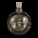 Round Bottom Flasks, Heavy Wall Capacity 500ml. Outer joint size 19/22.