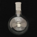 Round Bottom Flasks, Heavy Wall Capacity 500ml. Outer joint size 24/40.
