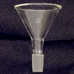 Powder funnel Diameter 50mm. Inner joint size 14/20.