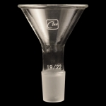 Powder funnel Diameter 50mm. Inner joint size 19/22.