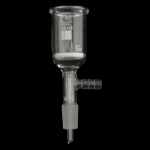 Filtration Buchner Funnels, Fritted, Ground Joint Capacity 15mL. Medium Porosity (G3). Lower inner joint 14/20.