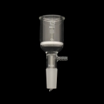 Filtration Buchner Funnels, Fritted, Ground Joint Capacity 60mL. Medium Porosity (G3). Lower inner joint 24/40.