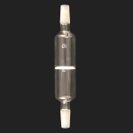 Filter Tubes, Cylindrical, Ground Joints Capacity: 200mL. Fritted disk DIA: 50mm. Inner joints size: 24/40. Medium (G3) porosity.