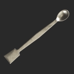 Spatula, Stainless Steel, Heavy Duty, One Flat and One Spoon Length 150mm.