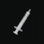 Disposable Syringes, PP, 2-Piece, Luer Tip, without Needle Volume: 2mL. Pack of 100.
