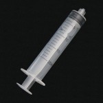 Disposable Syringes, PP, 3-Piece, Luer Lock Tip, without Needle Volume: 20mL. Pack of 100.